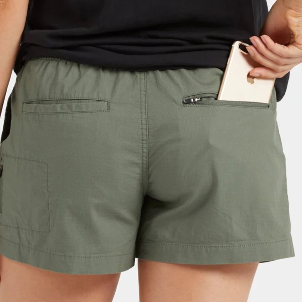 Vuori Ripstop Shorts Army Green Women's Small - Picture 8 of 11